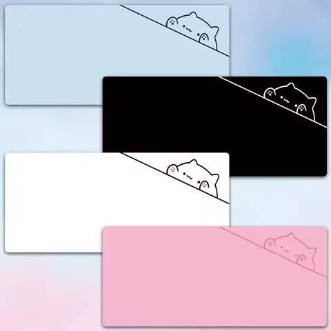 Cartoon Cute Cat Animal Simplicity Mouse pad Table Mat Gaming XXL Mousepad Keyboard Desktop Mat For Office Work