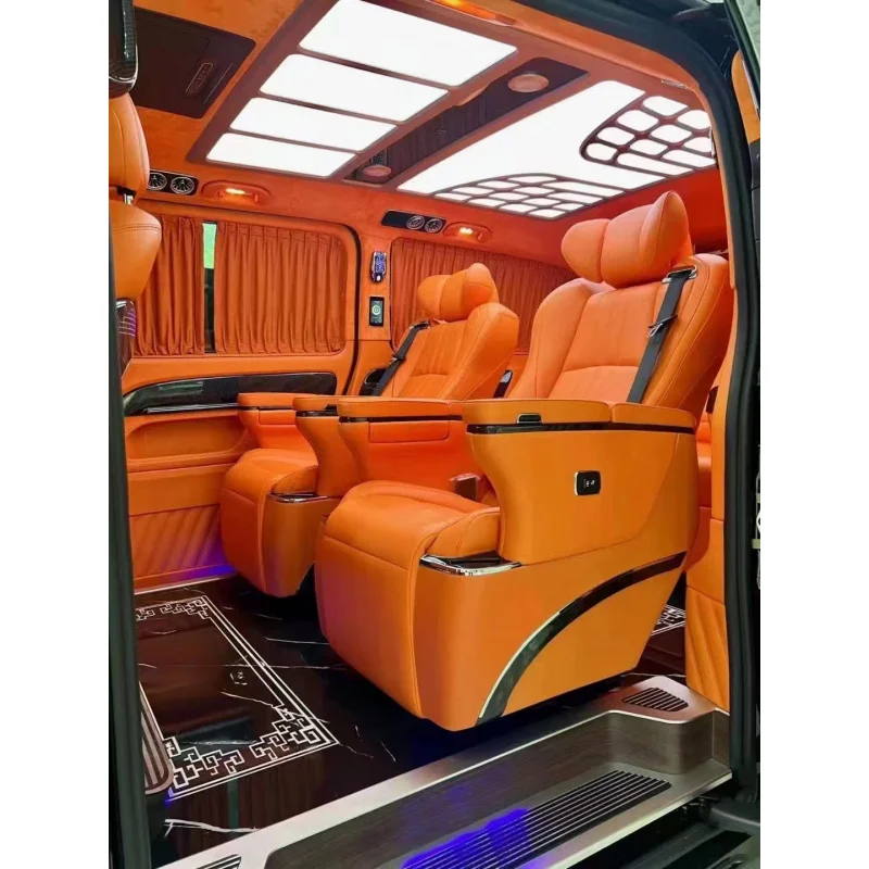 Fits Toyota Hiace, Sprinter, Alphard, Vito MPVs, Luxury Leather Aero Seats, Heated, Ventilated & Waterproof