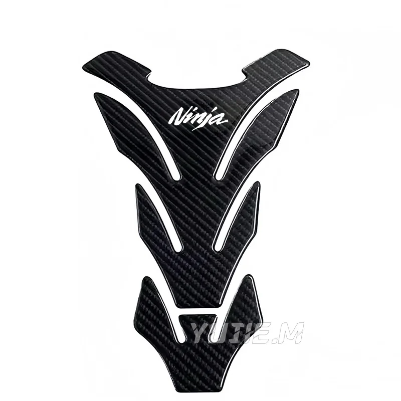 Naklejki ochronne na zbiornik paliwa motocykla z włókna węglowego 3D do Kawasaki Ninja ZX6R ZX-6R ZX 6R