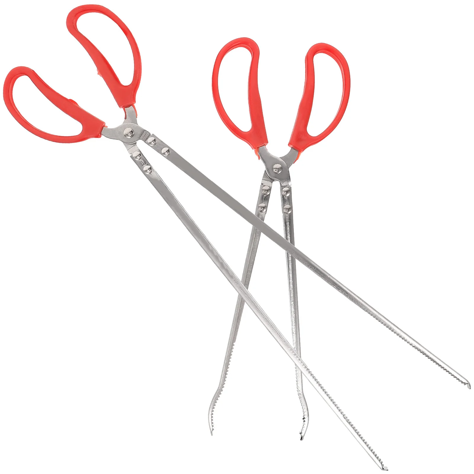 

2 pcs Metal Fish Catching Loach Clip Pliers Set For Crab Tong Loach Tong Outdoor Camping Fishing Tool Hand Tool