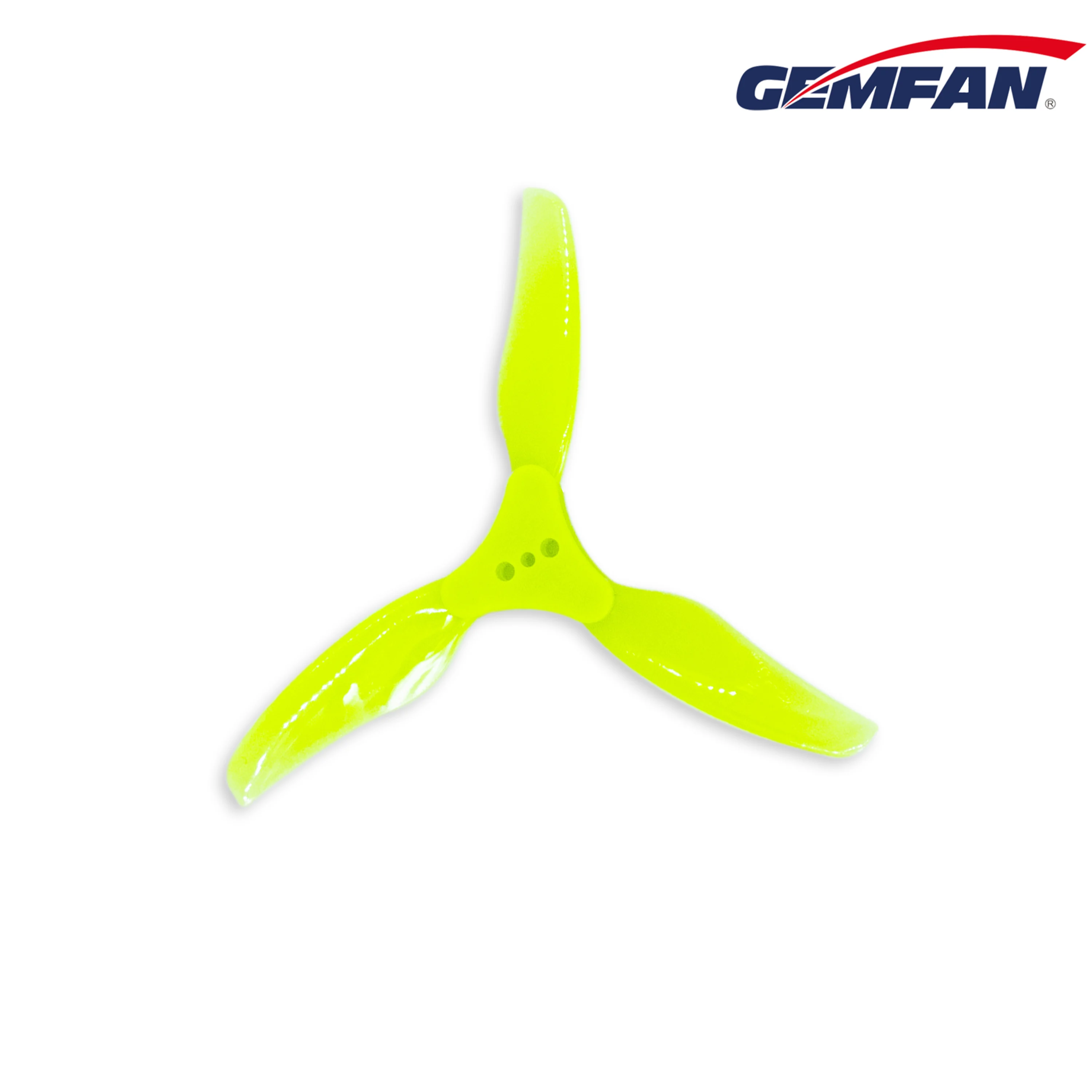 2 pary Gemfan F3015 3-łopatowych, składanych śmigieł 3-calowych typu floppy - do wielowirnikowych dronów FPV RC Racing/Cinewhoop z kanałami wentylacyjnymi