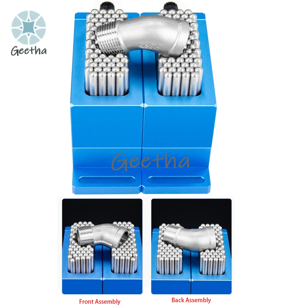 Flexible Fixture Laser Marking Universal Fixture Adaptive Elastic Pin Head Aviation Aluminum 30*79mm