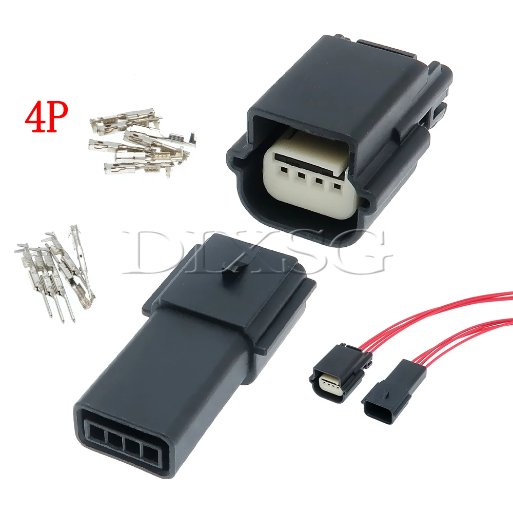 1 Set 4 Pin 3148-01-004 Car Antenna Module Sensor Wire Connector for Ford Automobile Keyless Entry Waterproof Plug
