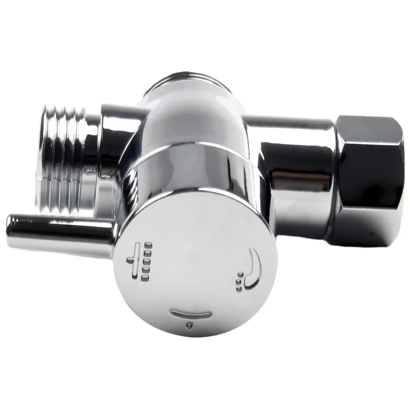 3 Way Shower Head Diverter Valve G1/2 Three Function Switch Adapter Connector Head faucet Bathroom Accessories 3 Way Shower Head image 4