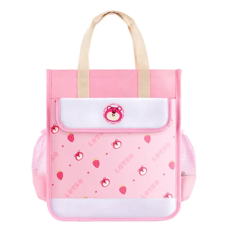 Disney Luxury Purse Handbag Kids Large Capacity Shoulder Bag with Lotso Zootopia Frozen Patterns for School Tutoring