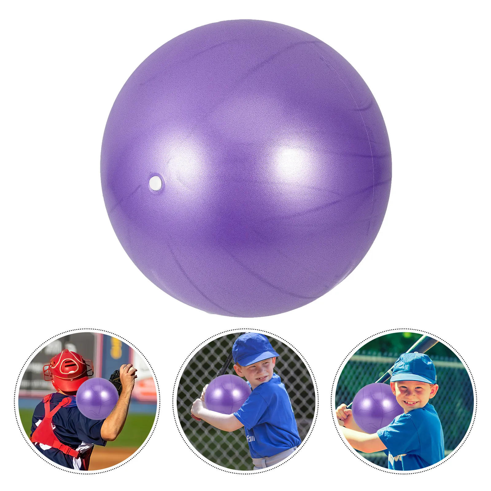 

Набор из 4 мячей для тренировок по бейсболу и софтболу: улучшение работы рук, отработки ударов, подач и развития ловкости