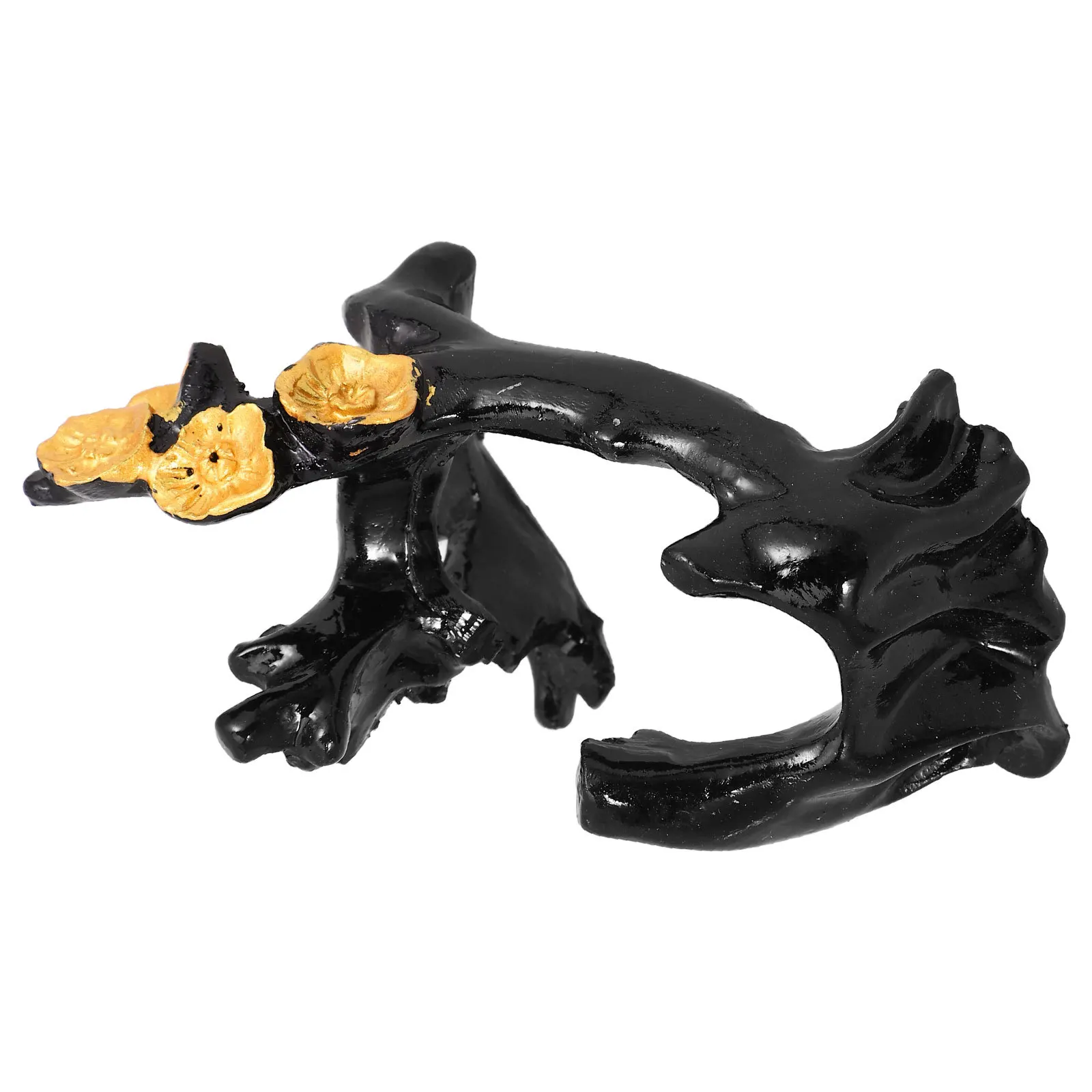 

Elegant Plum Blossom Design 2.5Cm Slot Bangle Display Stand Resin Bracelet Holder For Jewelry Storage Decorative Stand