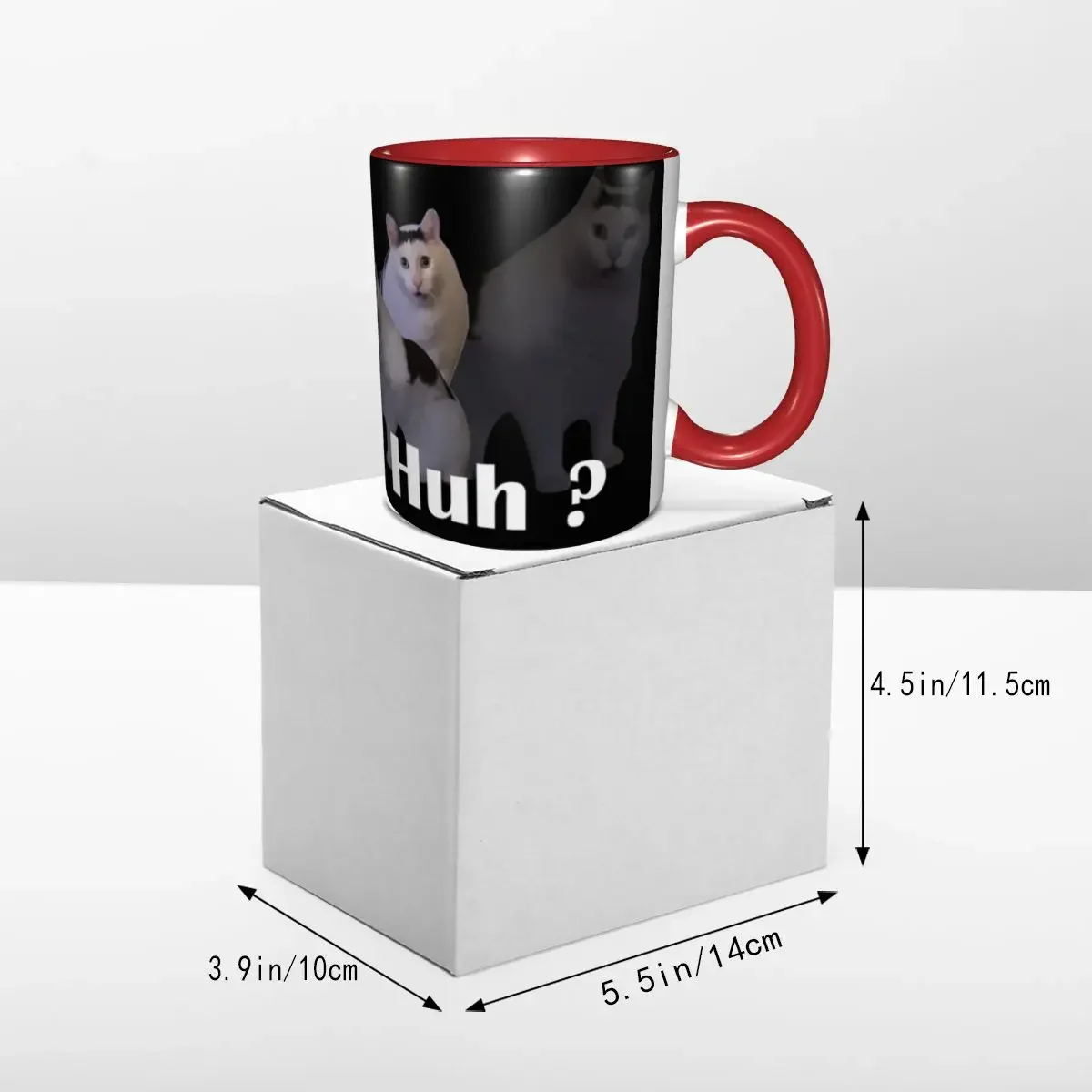 كوب هوه كات ميمي، أكواب قهوة سيراميك مضحكة، أكواب شاي، كوب حليب، أدوات للشرب، هدايا للأصدقاء #5