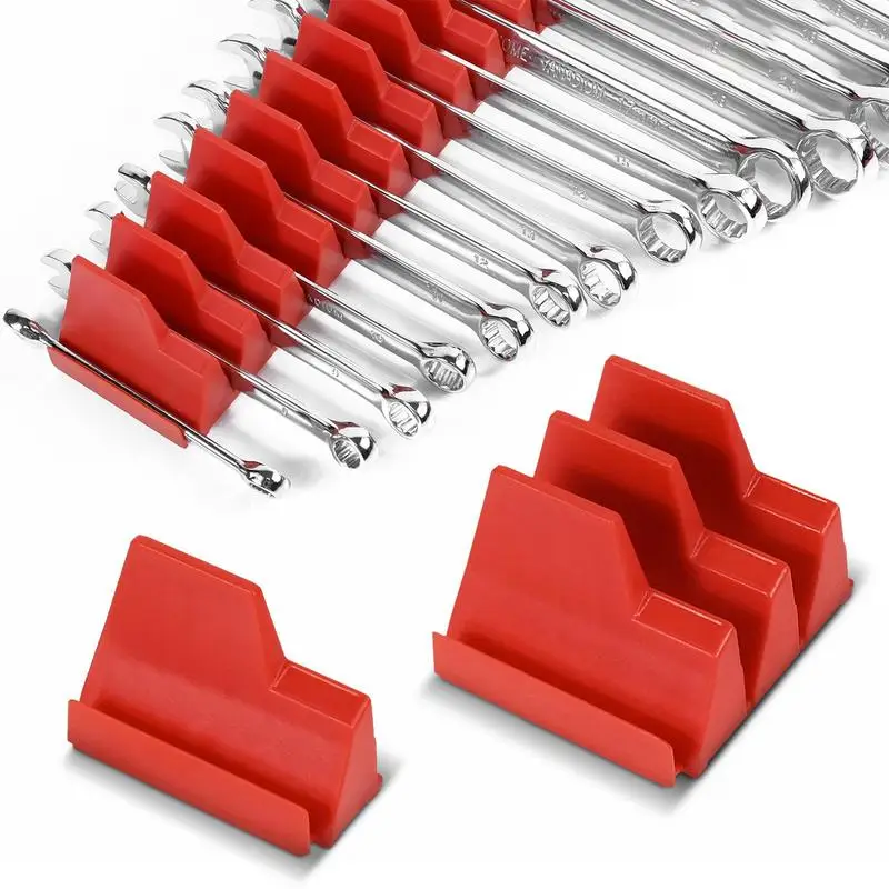 Supporto per chiave magnetica Chiavi combinate flessibili Rack di stoccaggio Contiene 23 chiavi Vassoi per utensili per rack per chiavi per professionisti