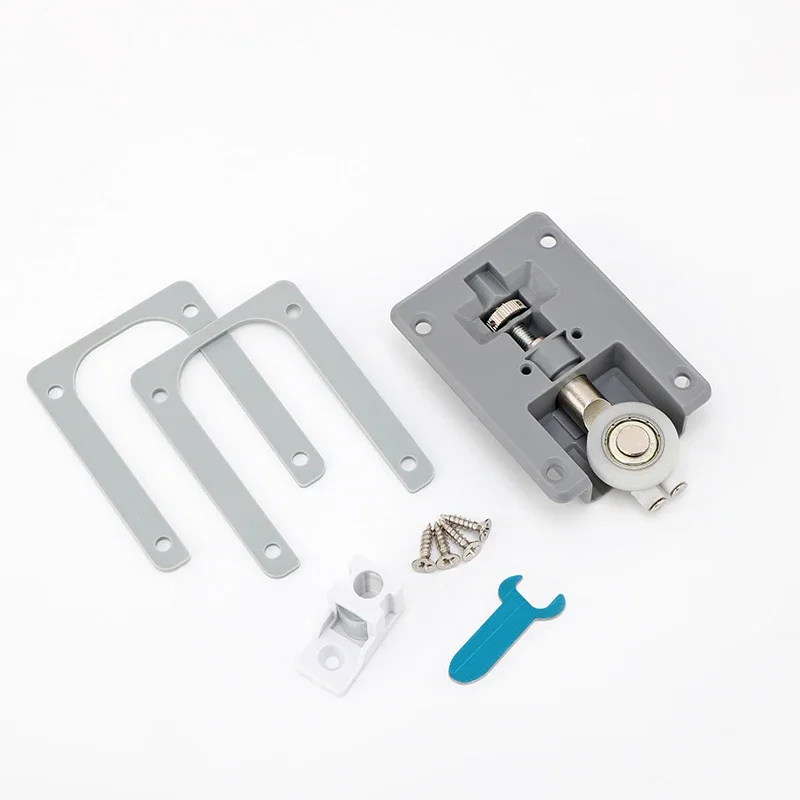 Residential Slide Furniture Wheel Track Flush Accessories Rail System Filing Storage Metal for Guide Kitchen Cabinet Door Roller