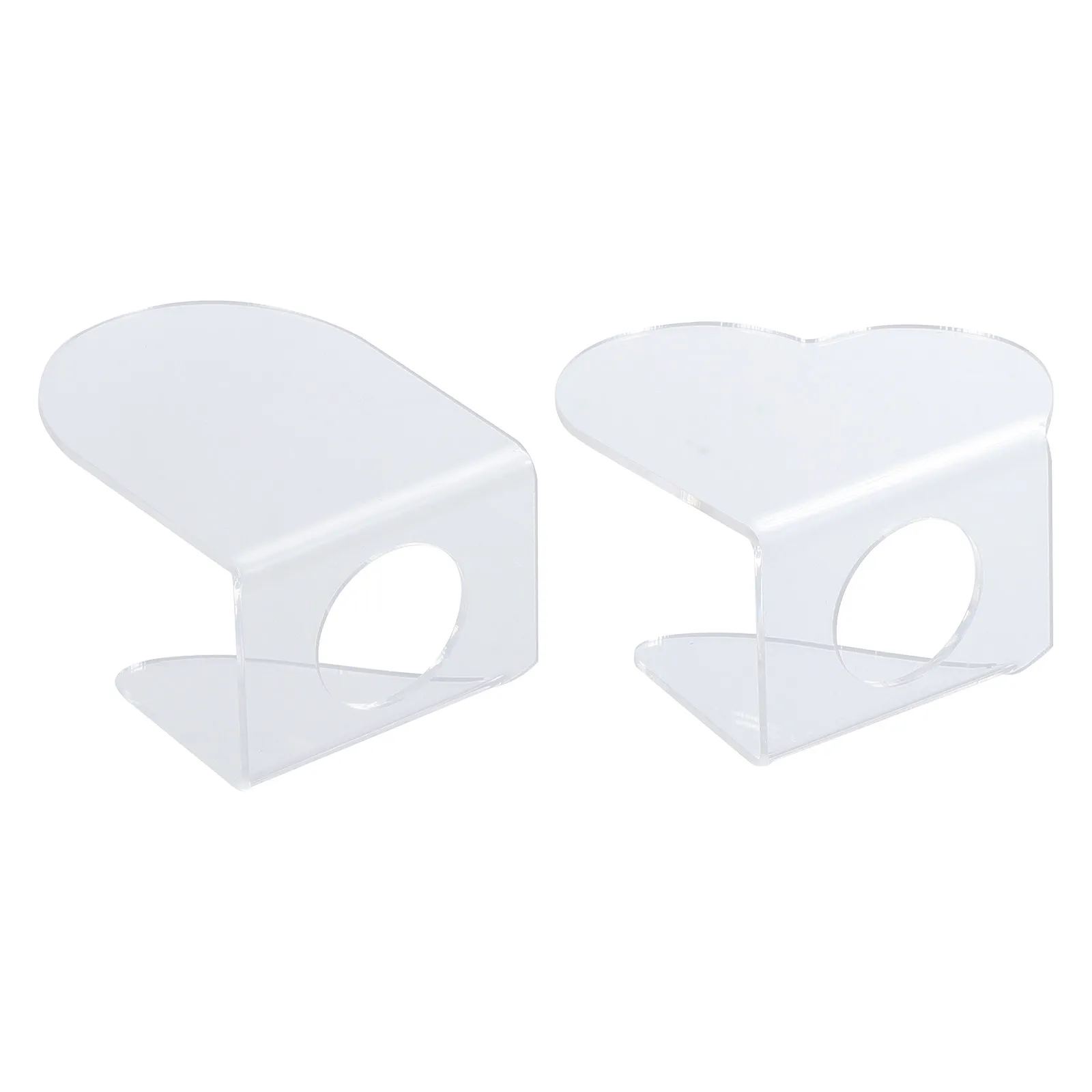 Acrylic Color Mixing Palette Tray – 2pcs, Simple Design for Drawing, Blending, Washing & Quick Cleaning