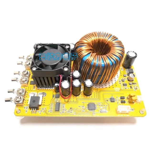 50A DC adjustable CNC step-down power supply module with constant voltage and current LCD screen, high-precision Modbus