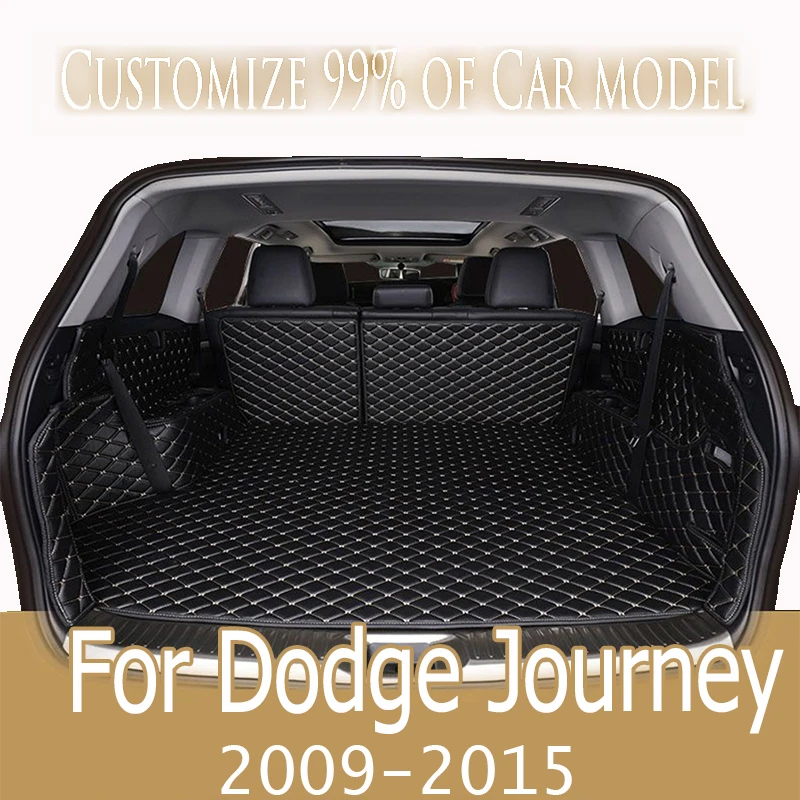 High Side Car trunk mat for Dodge Journey 2009-2015 cargo liner carpet interior accessories cover