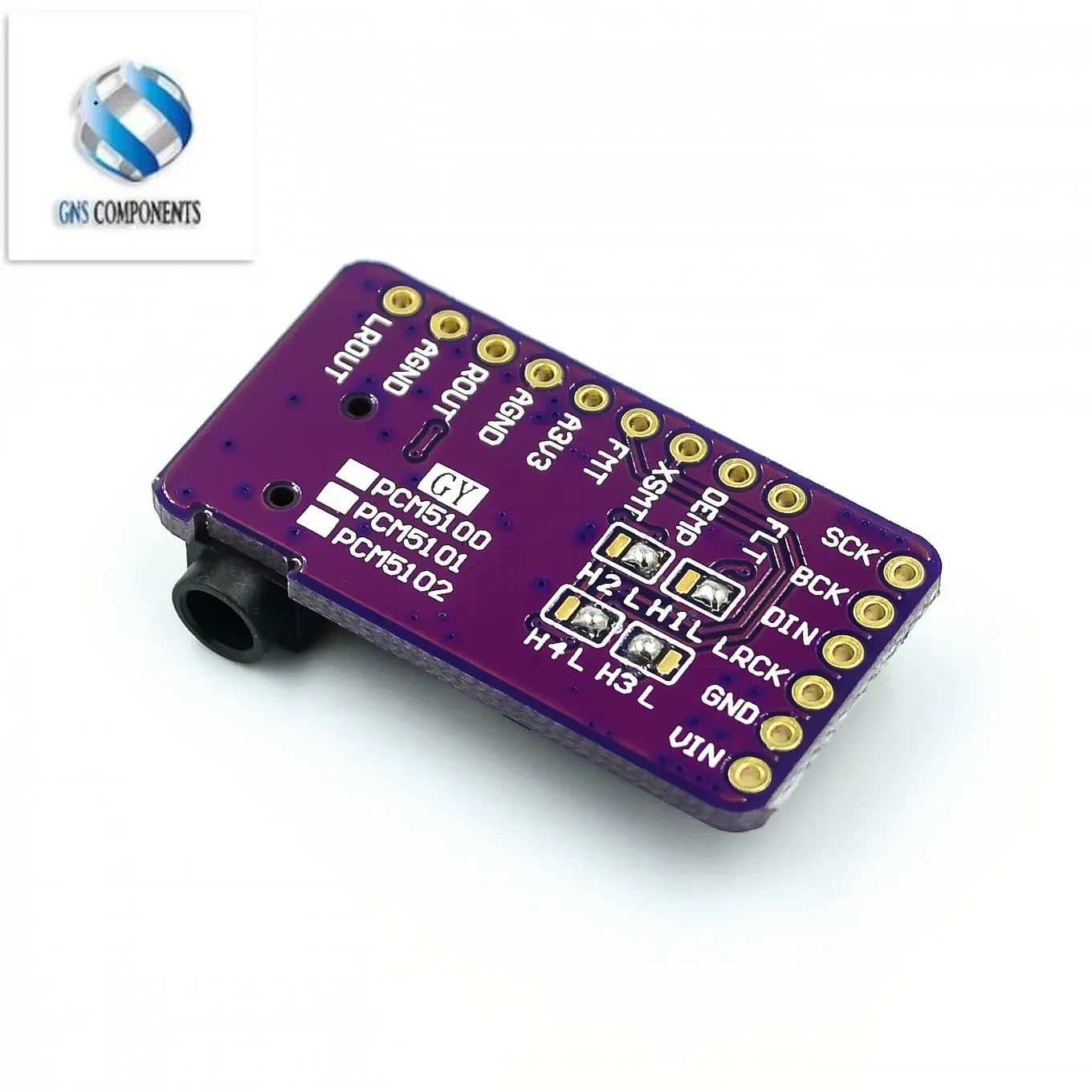 Interface I2S PCM5102A DAC Decoder GY-PCM5102 I2S Player Module For Raspberry Pi pHAT Format Board Digital PCM5102 Audio Board