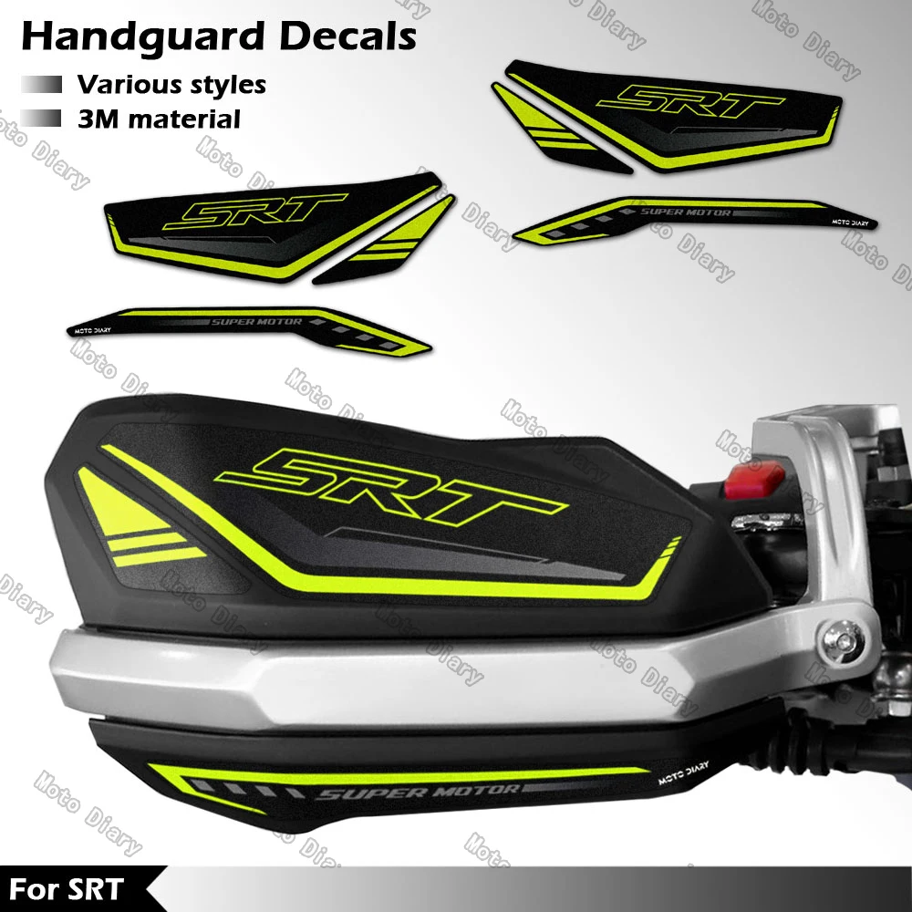 Motorcycle Handguard Stickers Hand Guard Shield Protection Decals For QJ Motor SRT 900 800 700 600 X SX