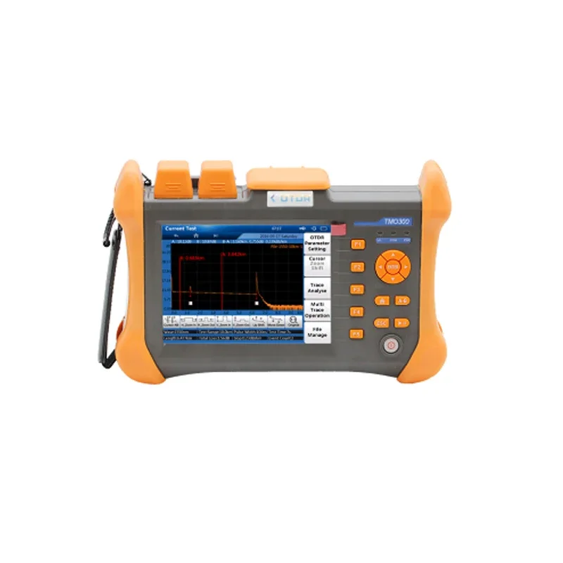 Ftth Fiber Optic tool OTDR tester simgle mode 1310/1550 30/32db 120km with function of 10mw Visual Fault Locator