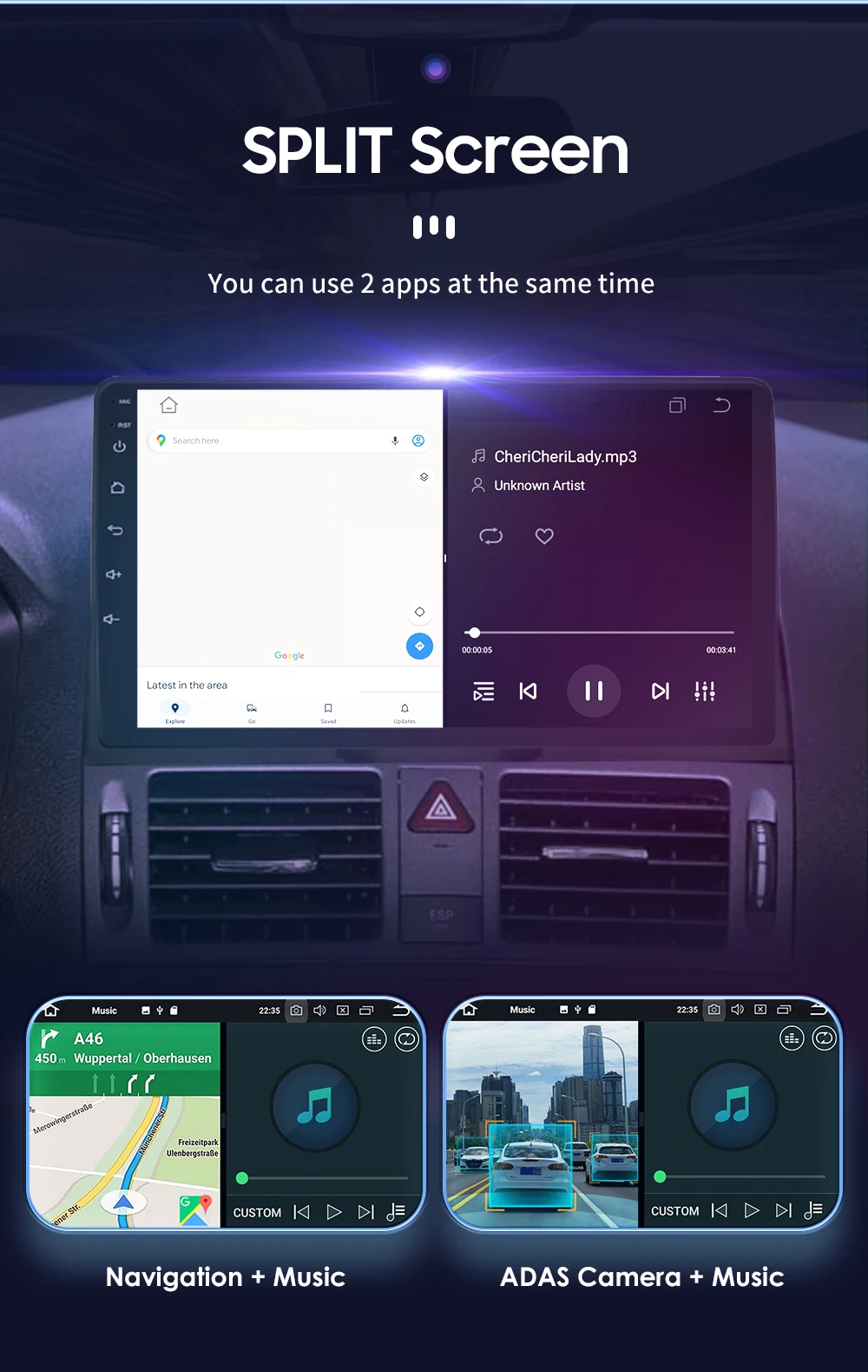 هيزو 8 راديو السيارة الأساسية لمرسيدس بنز C الفئة W204 S204 2007-2010 سيارة مشغل وسائط متعددة لتحديد المواقع 4G اللاسلكية CarPlay Autoradio RDS