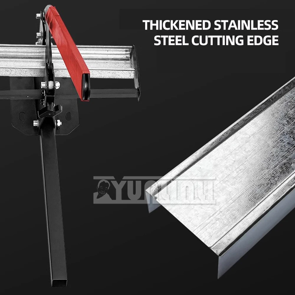 Light Steel Keel Knife Iron Sheet Steel Cutting Tool for Gypsum Board, Stainless Steel Metal Cutter for Thin Metal