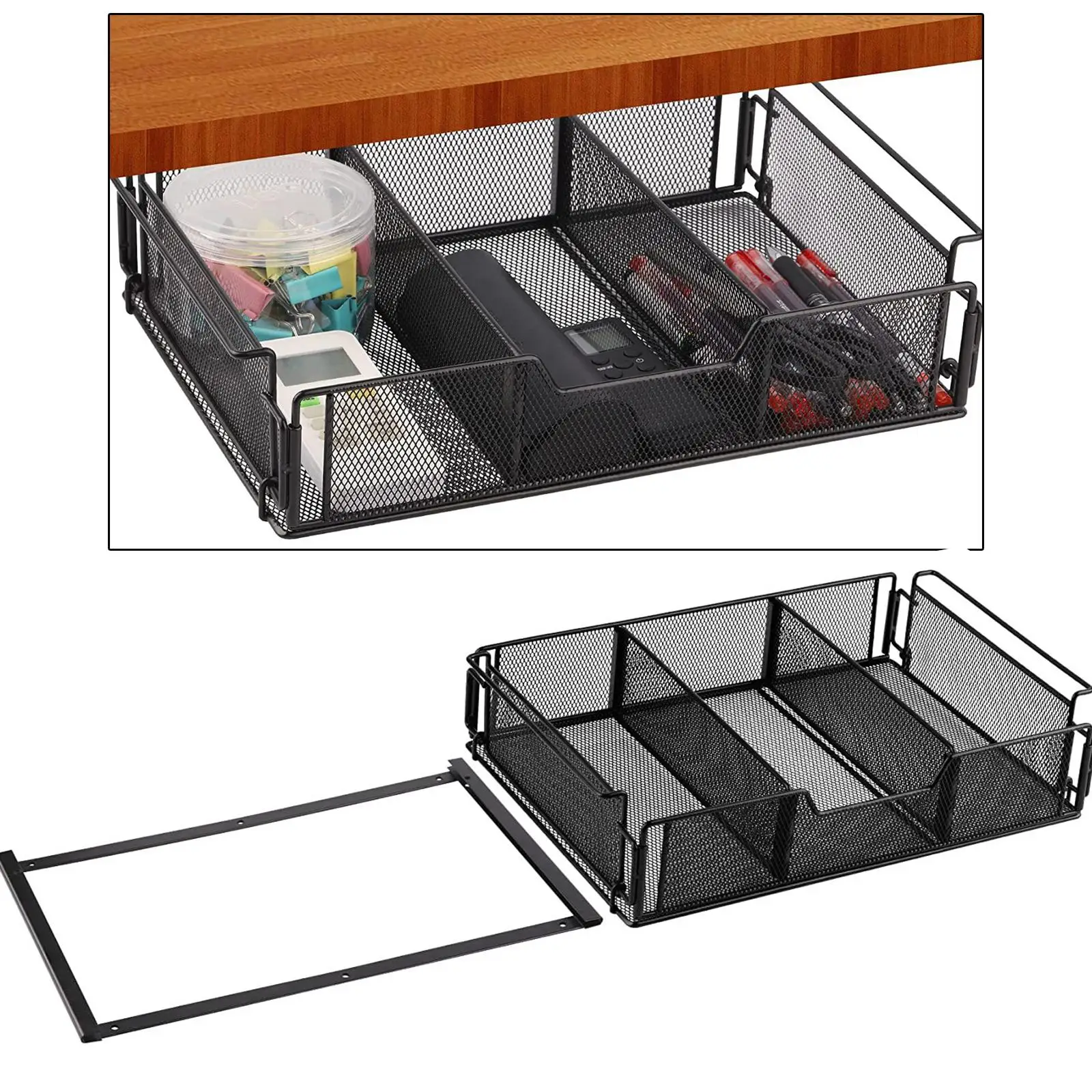 Drawer Type Storage Box Storage Organization Tray Pull Out Easy Assembly