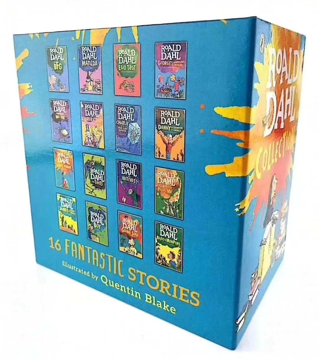 20 Books/Set Roald Dahl Collection Children's Literature English Picture Novel Story Book Set Early Educaction Reading for Kid