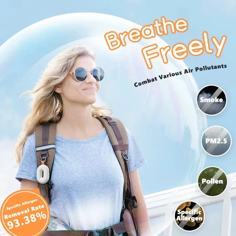 New Product Mini Personal Portable Air Purifier Handbag Backpack Pet Stroller Charm Air Purifier Pendant