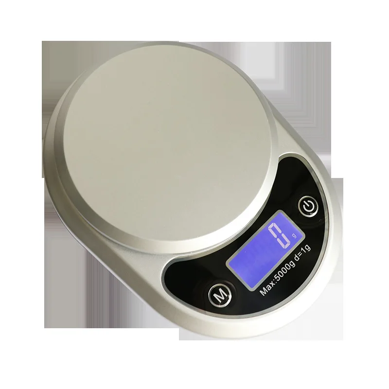 Kitchen electronic scale 5kg food scale mini portable baking scale