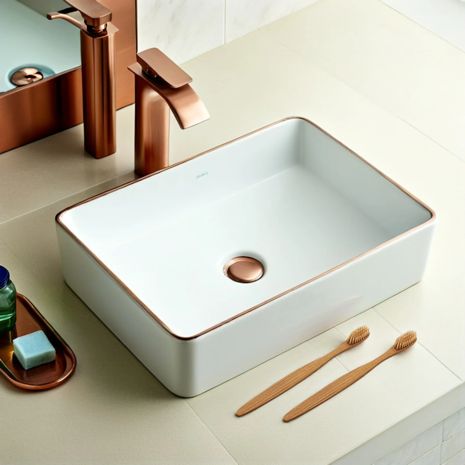 

8Pcs Eco Toothbrush Bamboo Wooden Handle Biodegradable Soft Bristle Safe for Gums Whitens Coffee Tea Wine Stains