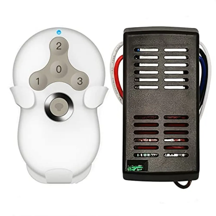 

Universal Ceiling Fan Remote Control Kit Dimmable, Replacement for Hunter Hampton Bay Harbor Breeze, Compatible with Hunter 991