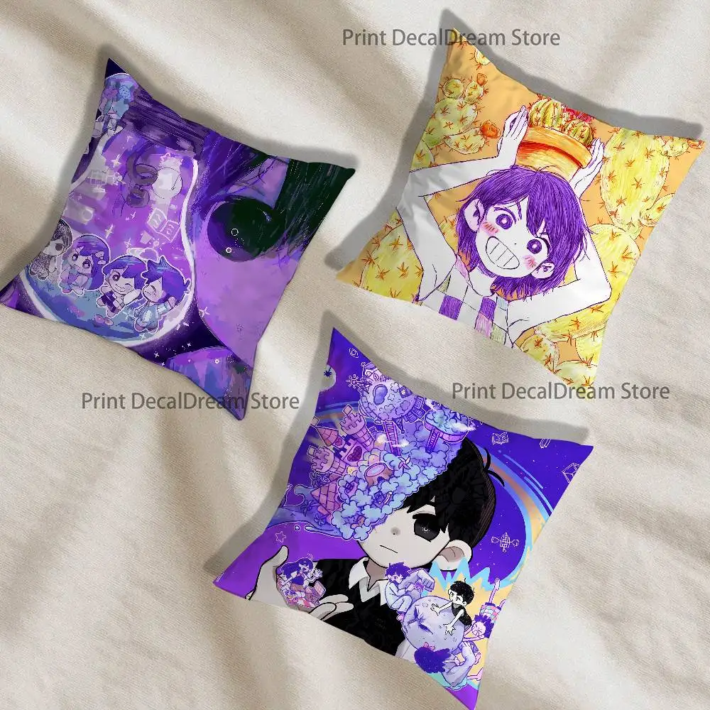 

O-Omori-S Game Pillow Case Ultra Soft Skin Friendly Fabric Cloud Like Comfort & Concealed Zipper