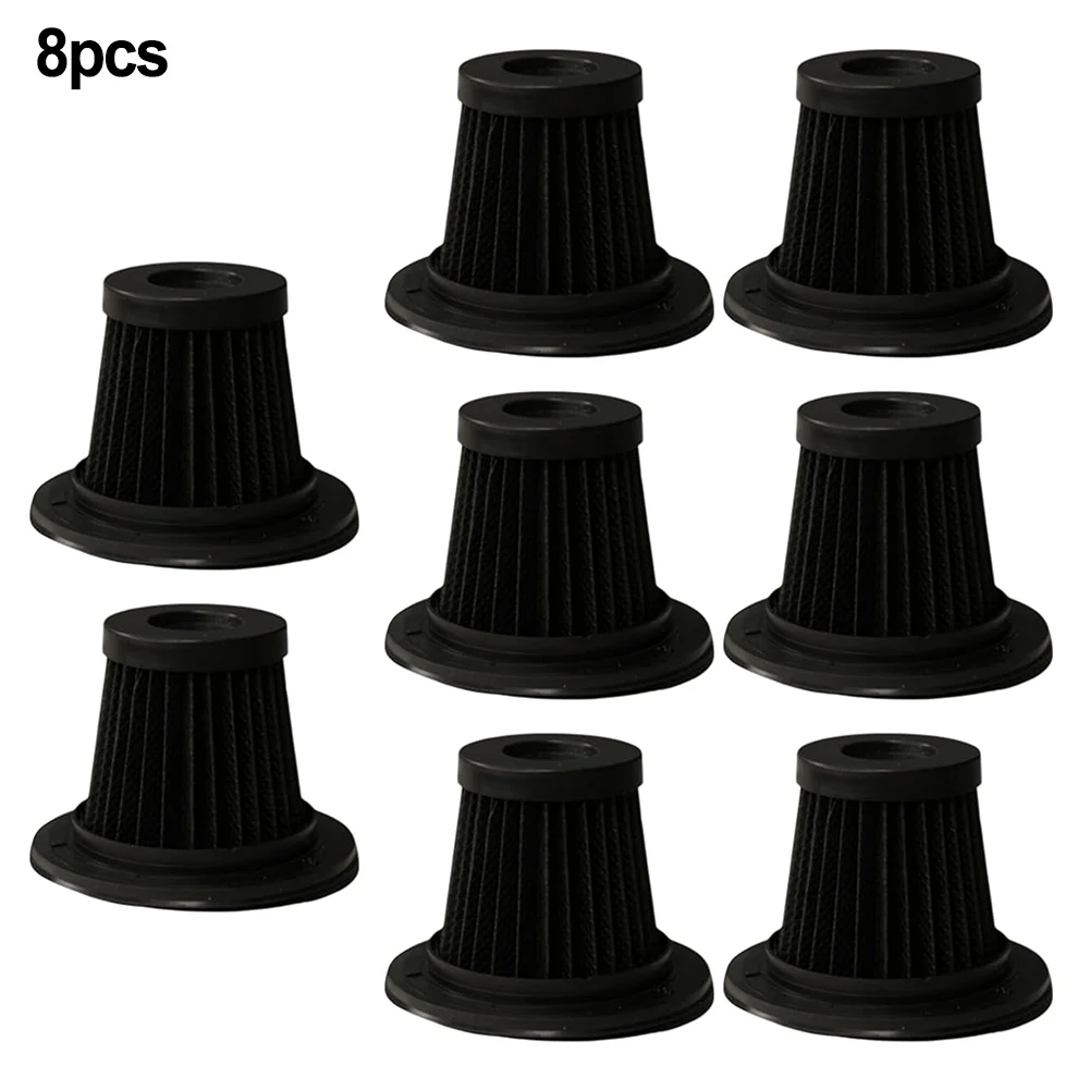 8 قطعة استبدال فلتر PP وعالية الكفاءة فلتر HEPA ورقة مكنسة كهربائية تصفية ل LY0016 فراغ قطع غيار الأجهزة المنزلية