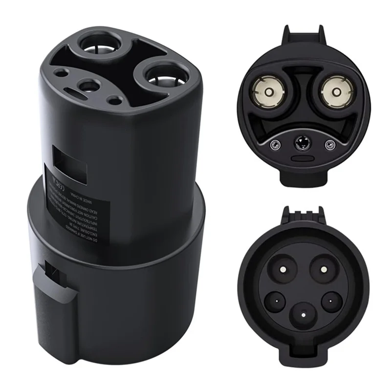 Adaptor Pengisi Daya LENZ J1772 untuk Model Tesla 3 Y S X, Adaptor SAE J1772 EV J1772 Ke untuk Tesla