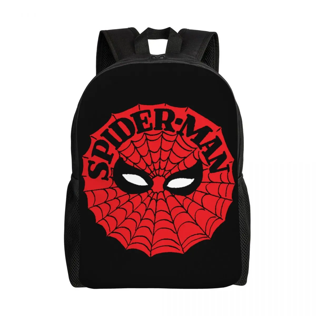 Custom Spider-Man Web Backpack Men Women Casual Bookbag for College School Bags