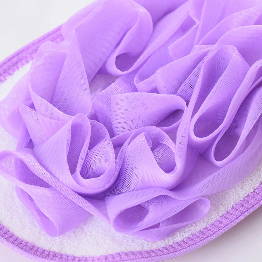 6 szt. Rękawic do kąpieli dwustronnych, z włókna złuszczającego, wygodne w noszeniu, usuwających martwy naskórek, zapobiegających zapychaniu się porów i trądzikowi pod prysznic.