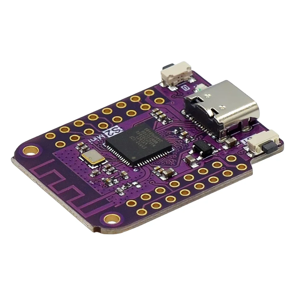 Mini módulo WIFI ESP32 S2, placa de desarrollo con PSRAM basado en ESP32-S2FN4R2, 4MB, FLASH, 2MB, PSRAM para Arduino
