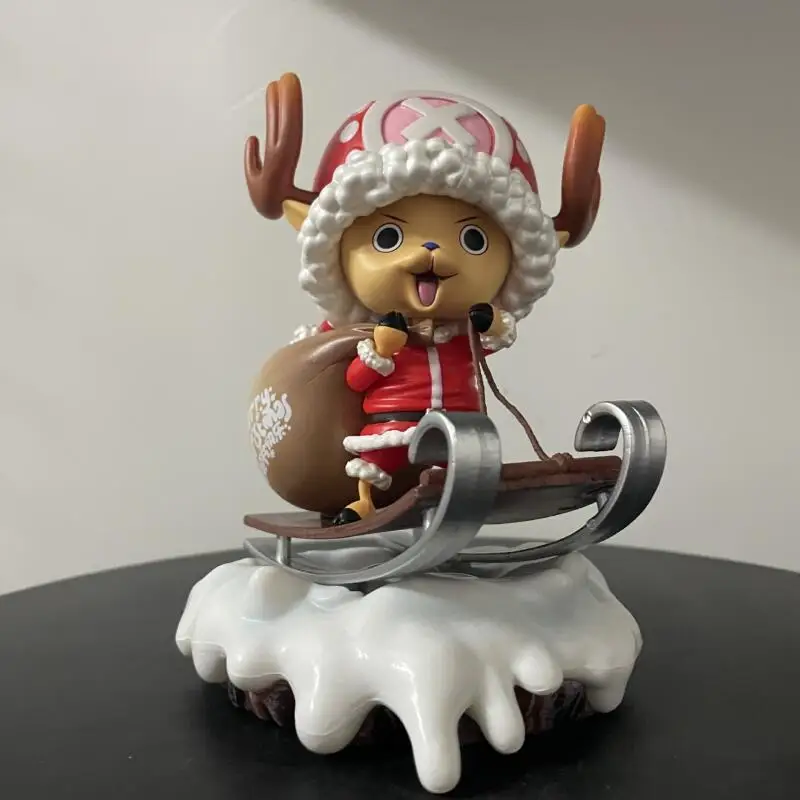 cute-q-version-one-piece-christmas-chopper-scene-figure-desktop-case-decor-doll-model-festival-holiday-gift-ornament