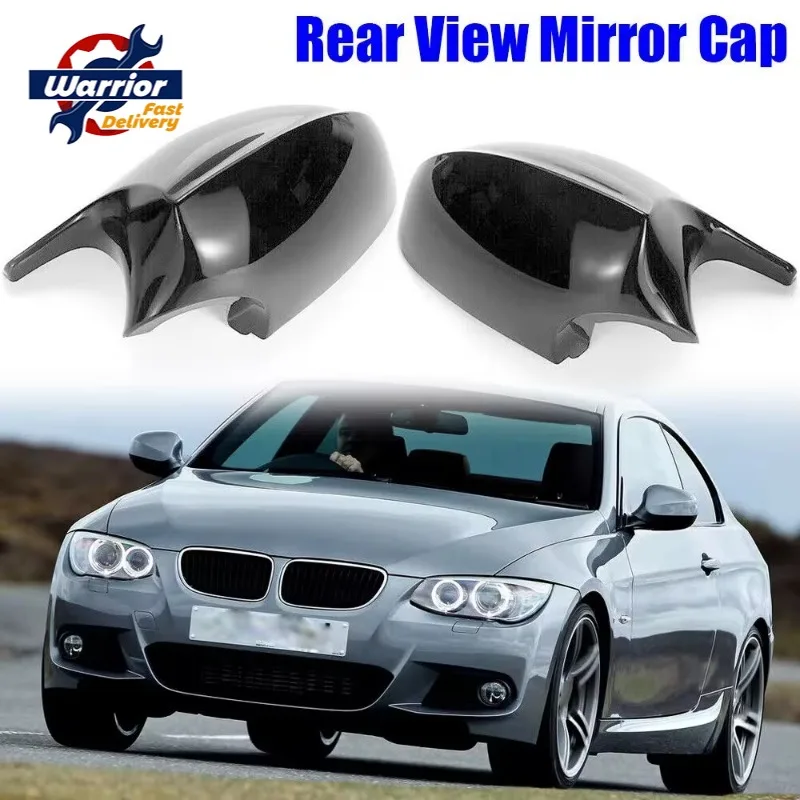 

Style ABS Glossy Black Replacement Mirror Cover for BMW 3 Series E90 E91 E92 E93 LCI M3 2008 - 2013 51167205291 51167205292