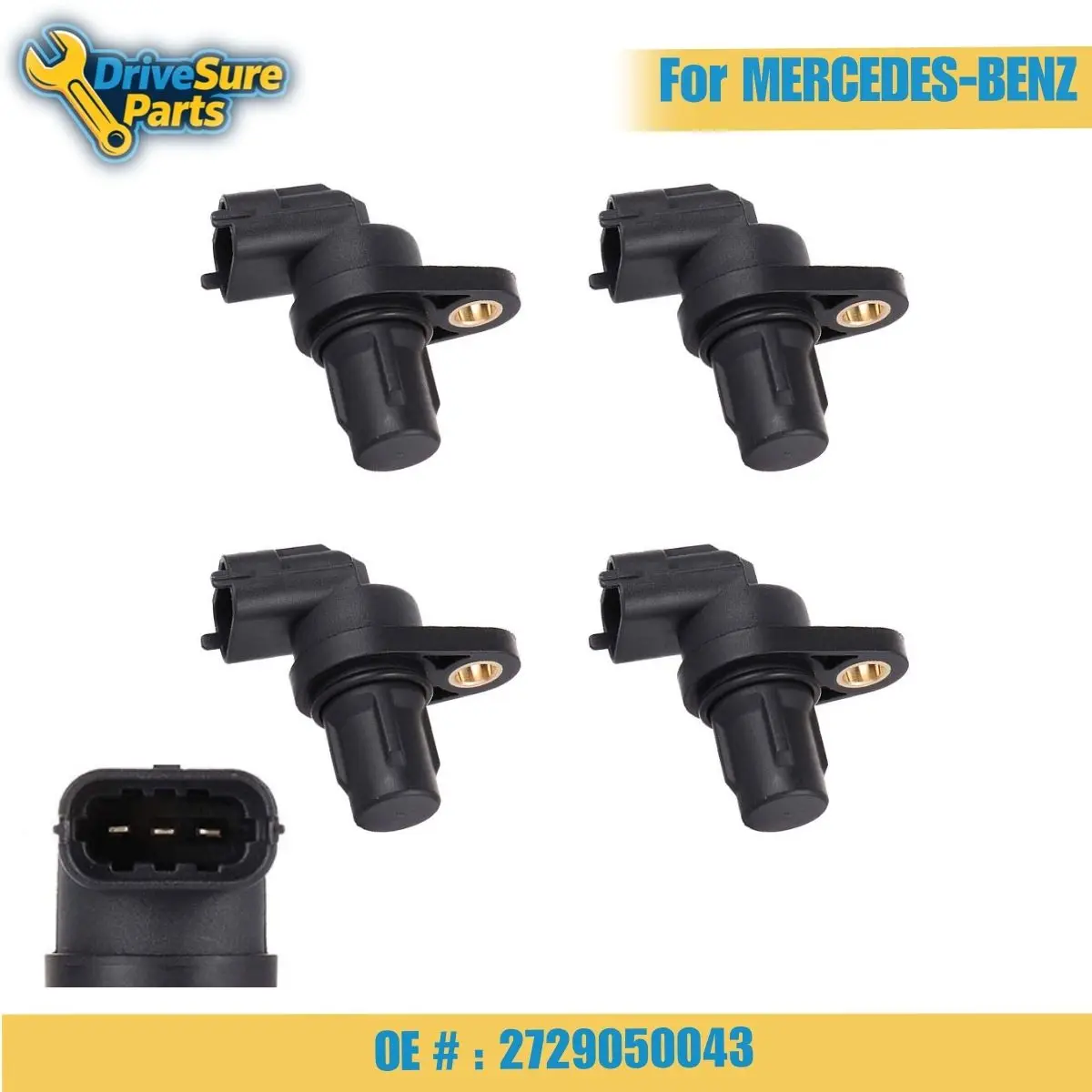 2729050043 2729050043 Camshaft Position Sensor For MERCEDES-BENZ C230 C240 C250 C280 C300 C320 C350  C55 CL550 2001-2015