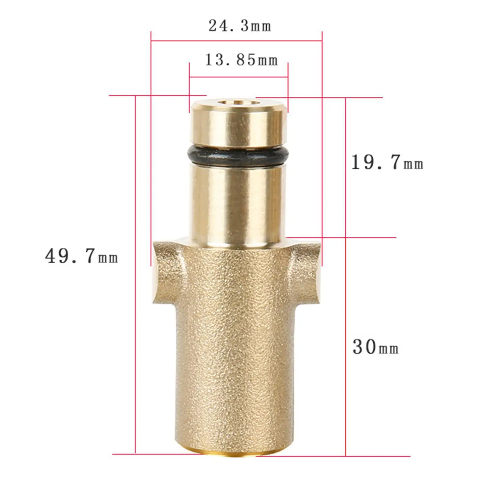 Pressure Washer Quick Connector Adapter Pressure Washer Adapter for Gerni