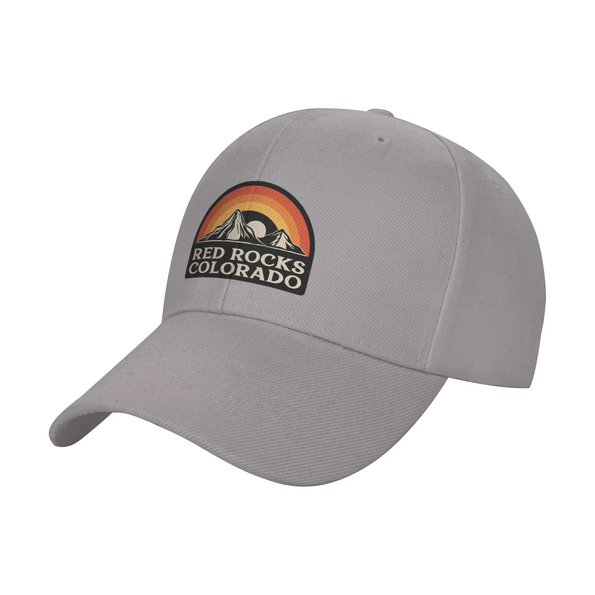 Hot Sale Red Rocks Colorado Living Baseball Cap  Breathable Hat Men  Bike Tour Hat Men