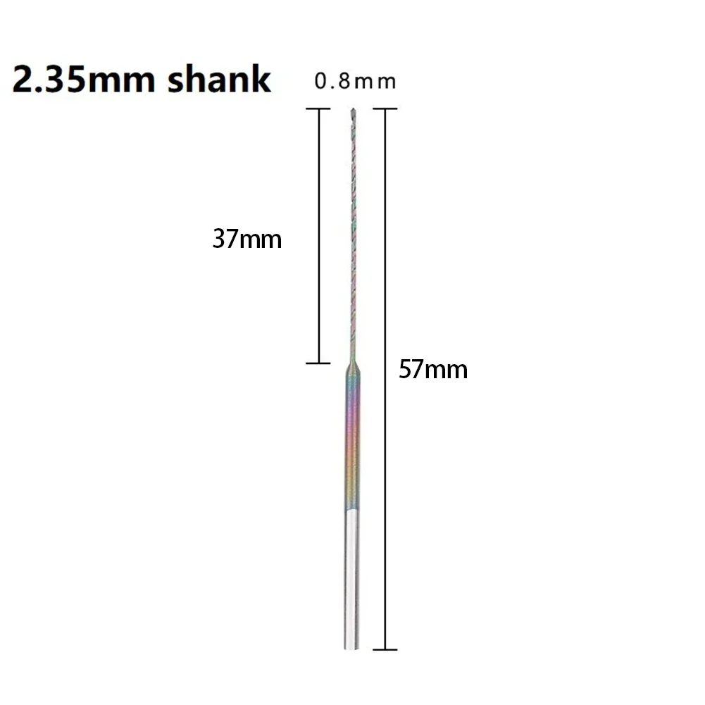 

Hot Sale Newest Protable Drill Bit Bit Drilling Head High Speed Steel Punch Quenched Quenched Drill Bit 1PC 2.35MM