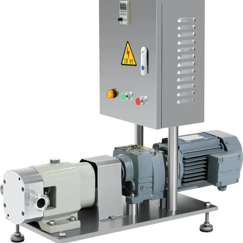 Stainless steel rotor pump, food rotor pump, high viscosity pump