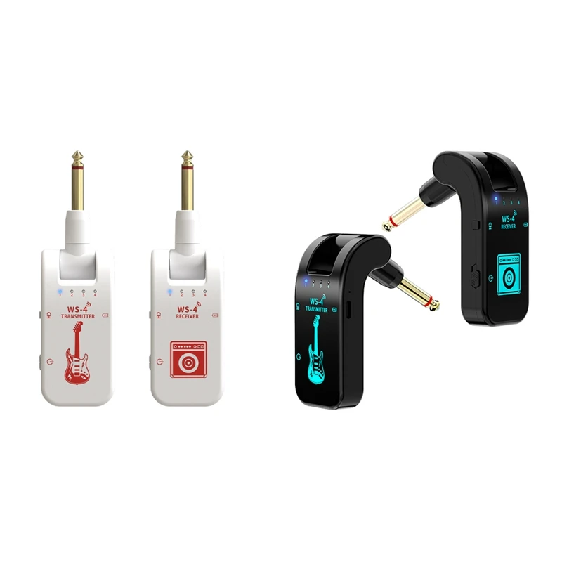 New 2.4G Guitar Wireless Transceiver Electric Blowpipe Audio Transmission Transceiver 8 Channels Duration 10 Hours