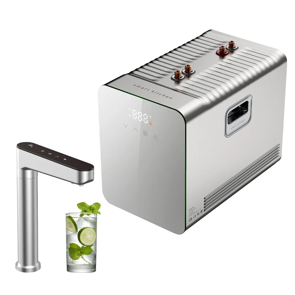 Under Counter Automatic Electric Cooling Water Dispenser Electric Drinking Sparkling Instant Hot Cold Water Dispenser