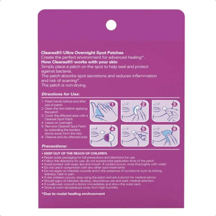 Stubborn Acne Control 5in1 Pimple Patch 18 Count Pack of 4