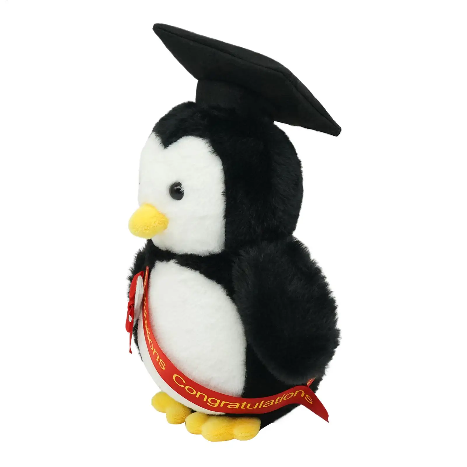 卒業ペンギンぬいぐるみかわいい快適なお祝いの心安らぐ記念品卒業衣装ぬいぐるみ幼稚園用