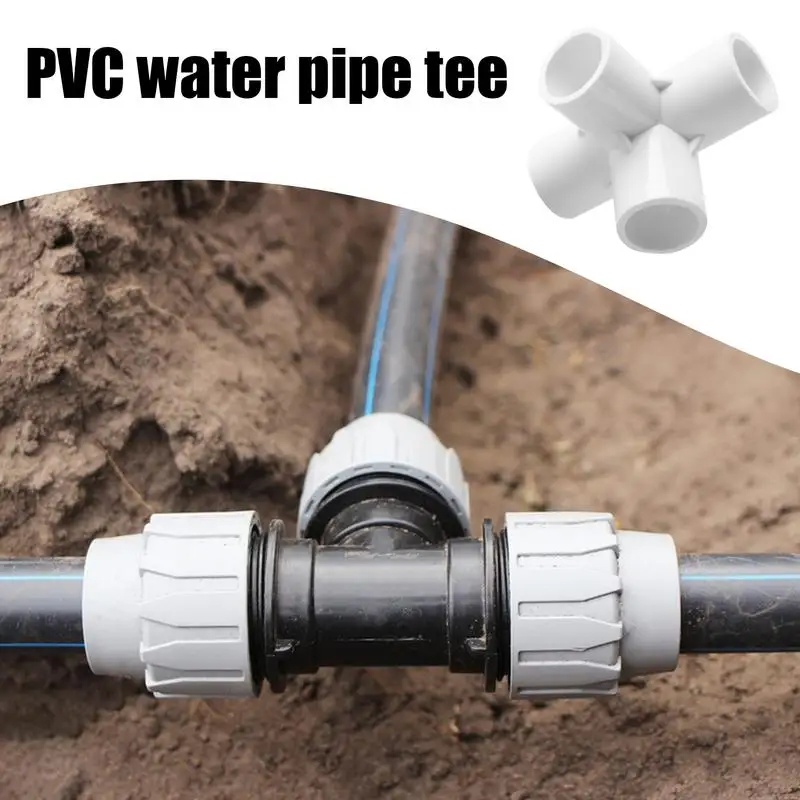 PVC Pipe Fittings 3 Way Furniture Grade Pipe Elbow Connector PVC Pipe Fitting 3/4/5 Way PVC Fittings Pipe Fittings Adapter PVC