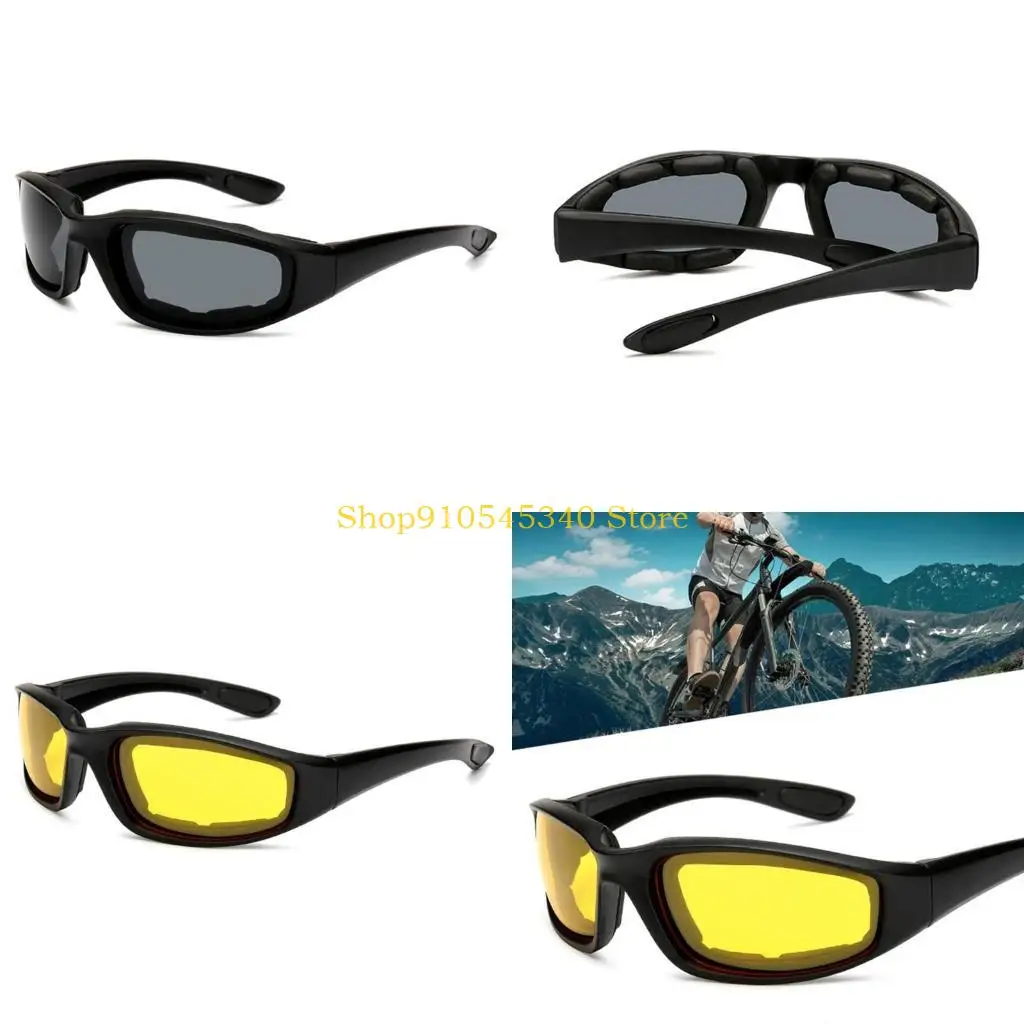 

U2JA Cycling Sunglasses with Sponge Padding UV-resistant Man Women Sunglasses