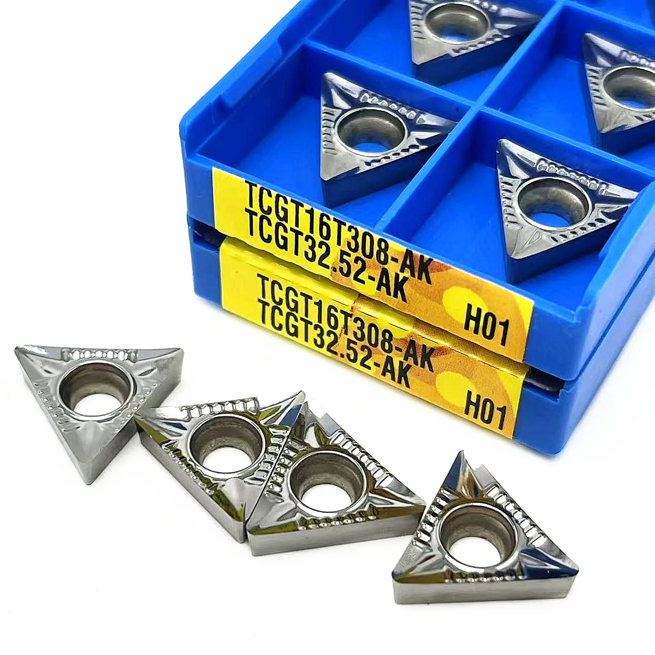 TCGT16T302 AK H01 TCGT16T304 AK H01 TCGT16T308 AK H01 Carbide inserts CNC lathe tool Cutting insert Aluminum tool Turning blades