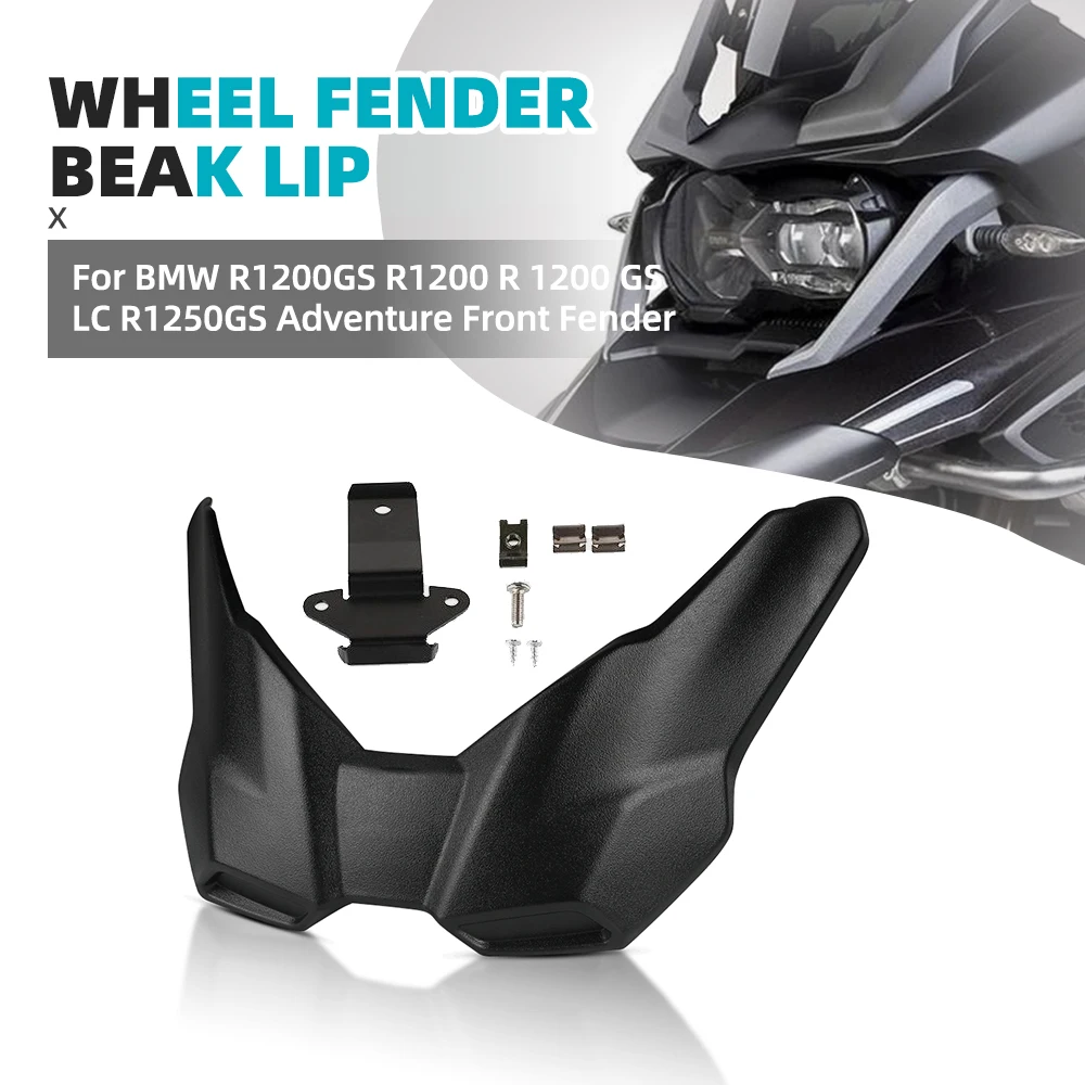 

Motorcycle For BMW R1200GS R1200 R 1200 GS LC R1250GS Adventure Front Fender Beak Extension Protector Wheel Cover Fairing Cowl