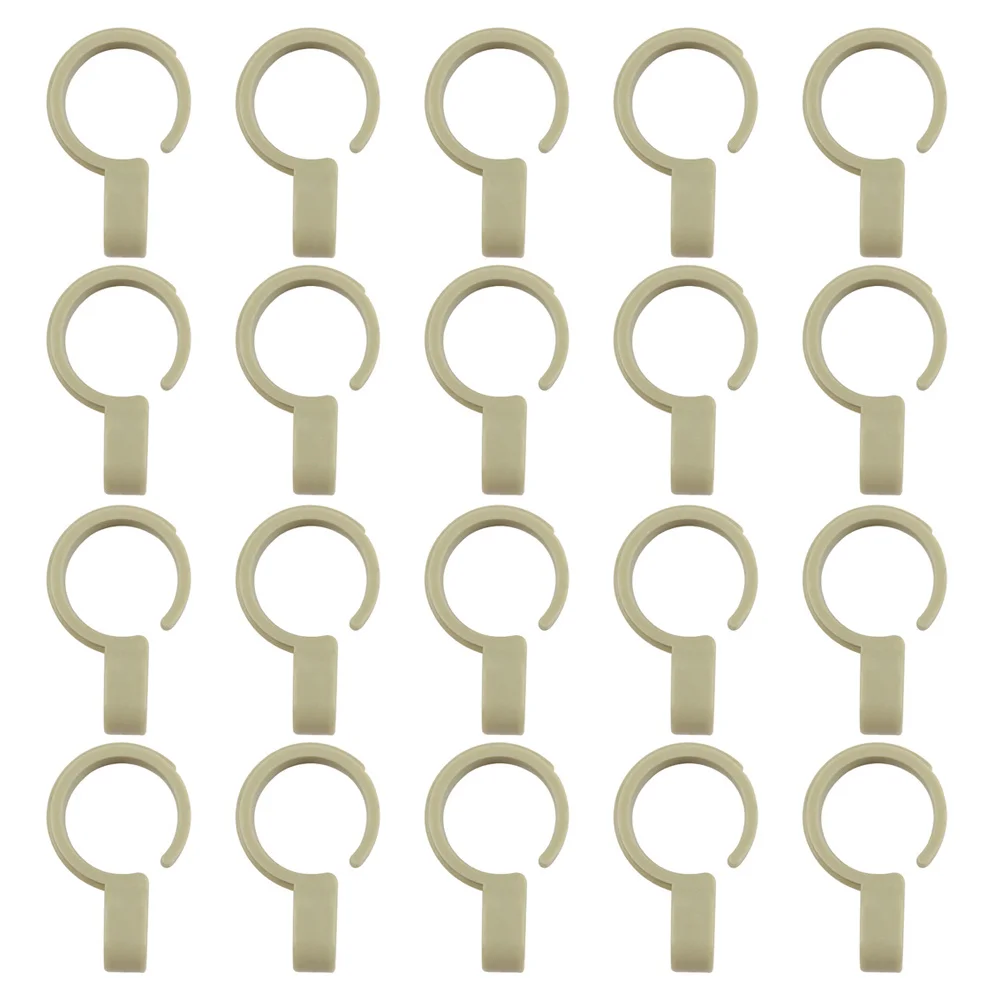 100pcs Windproof Hanger Buckles Skid-Proof Non-Slip Clothes Drying Rack Fixing Clips Coat Hanger Accessories Fastener